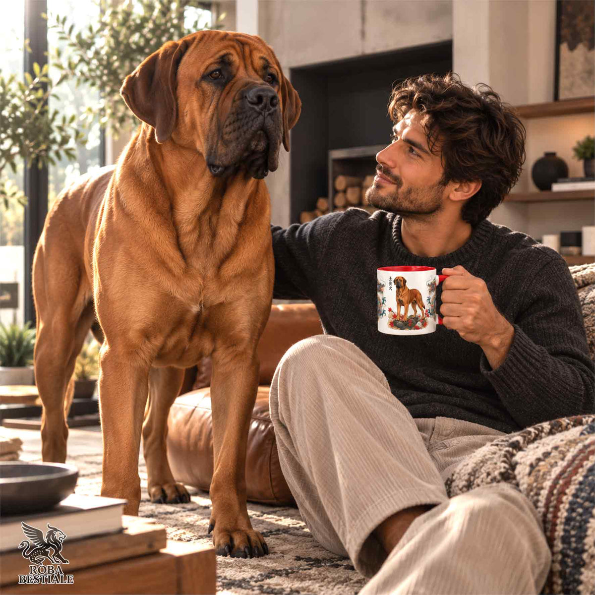 Tazza TOSA INU Fulvo - Collezione Dragon