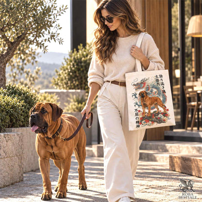 Tote Bag TOSA INU Fulvo - Collezione Dragon