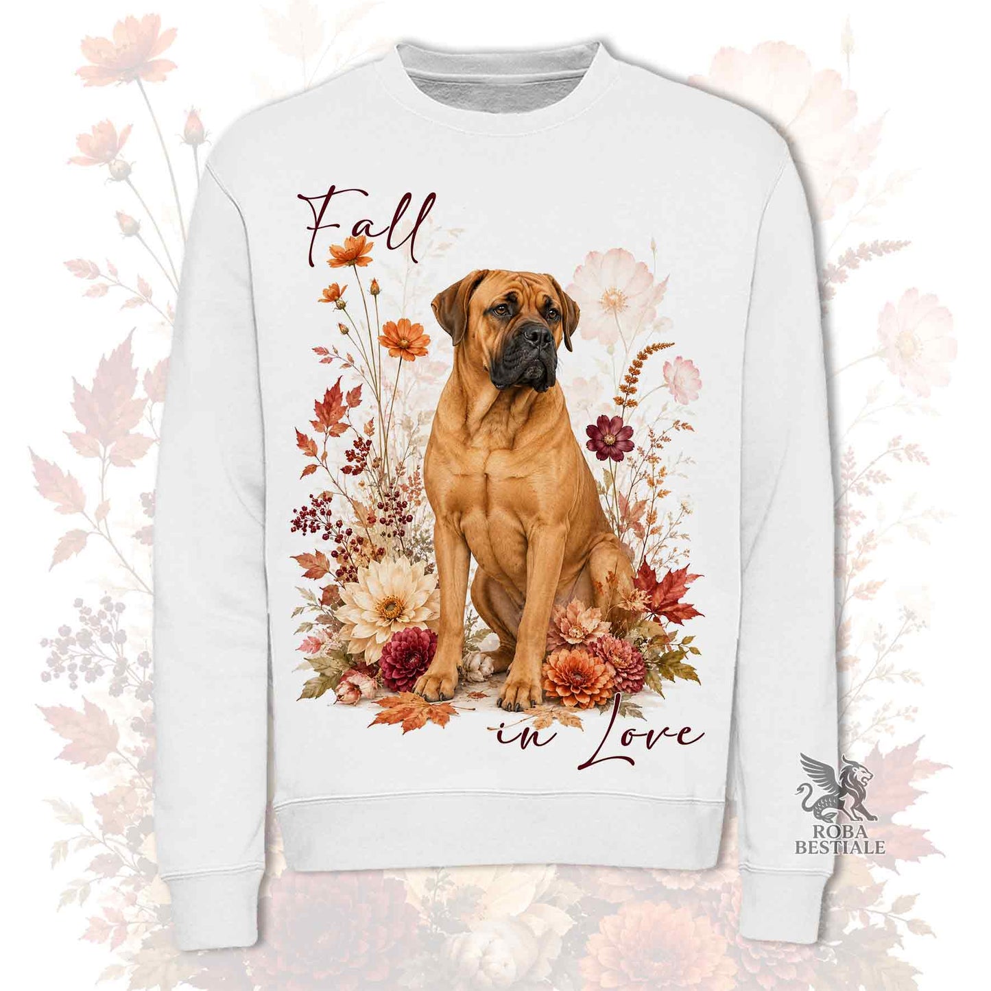 Felpa TOSA INU Fulvo - Girocollo - Collezione Fall...in Love