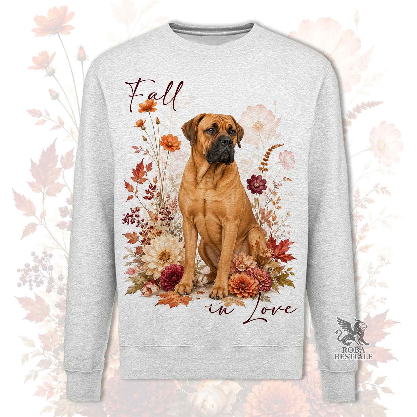 Felpa TOSA INU Fulvo - Girocollo - Collezione Fall...in Love