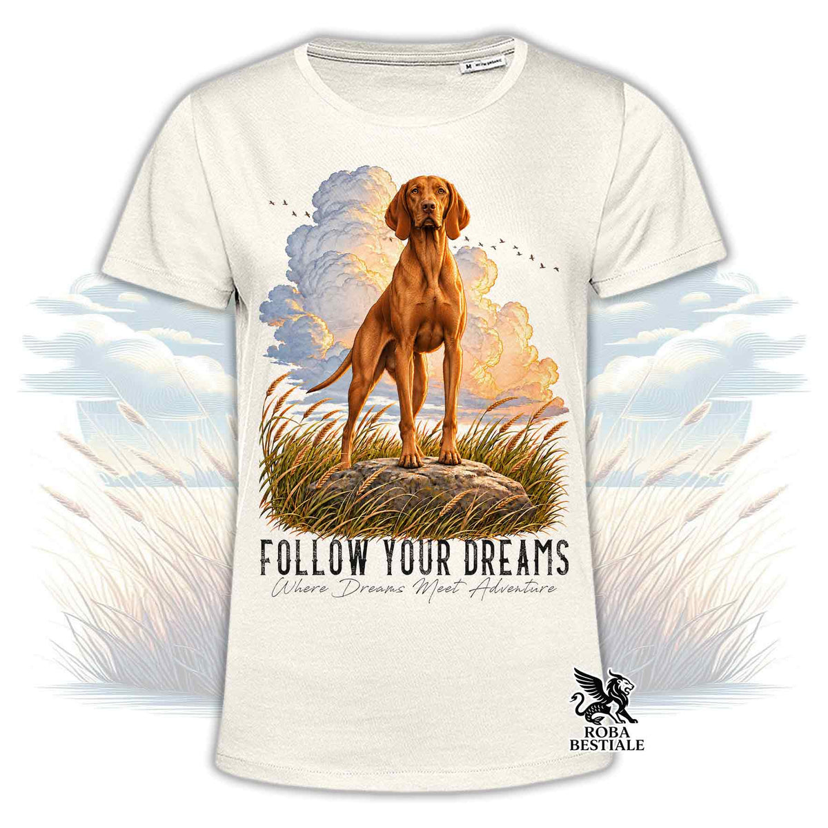 T-Shirt VIZSLA - Bracco Ungherese a pelo corto - Collezione Dream