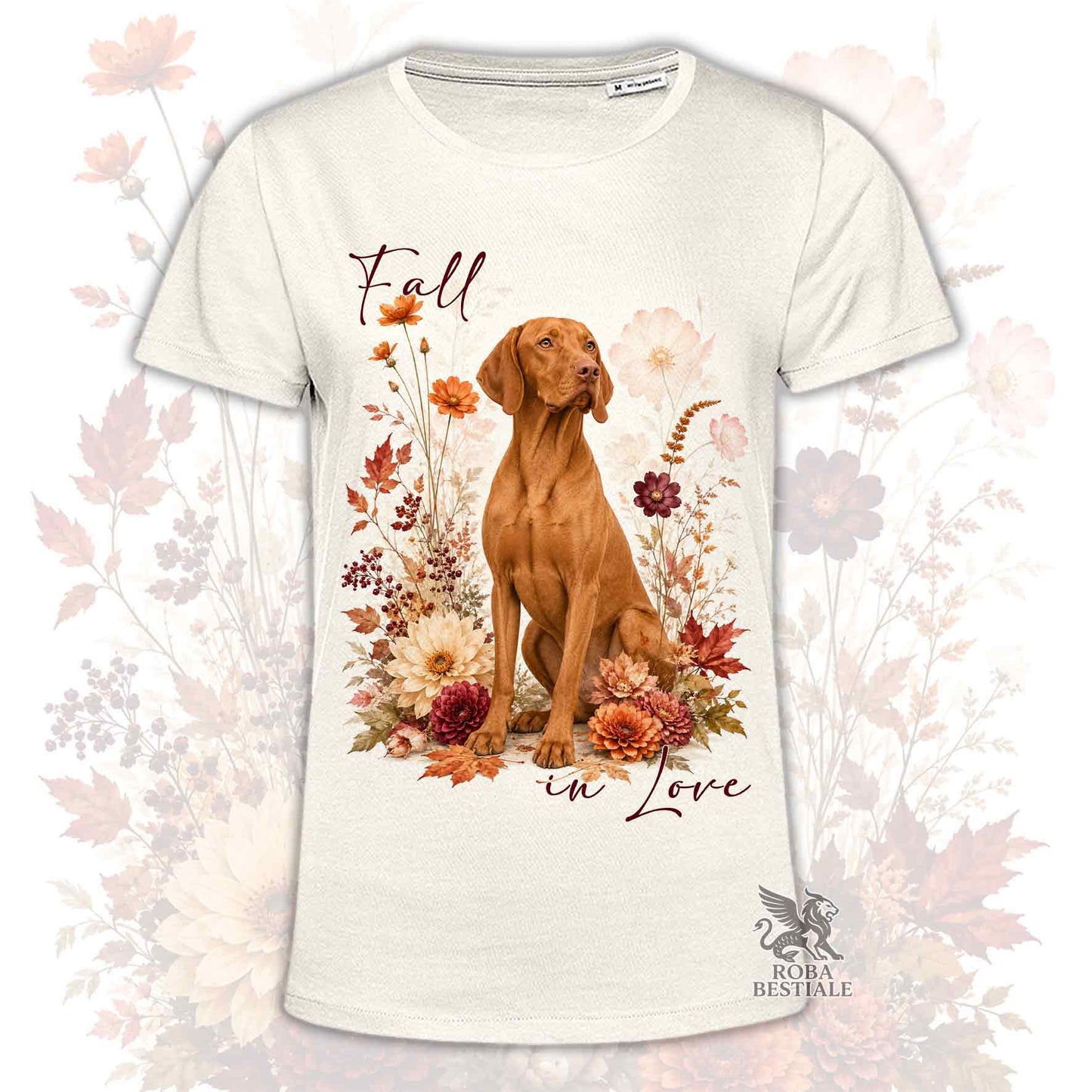 T-Shirt VIZSLA - Bracco Ungherese a pelo corto - Collezione Fall...in Love