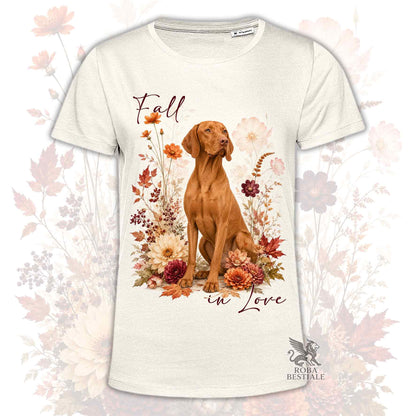T-Shirt VIZSLA - Bracco Ungherese a pelo corto - Collezione Fall...in Love