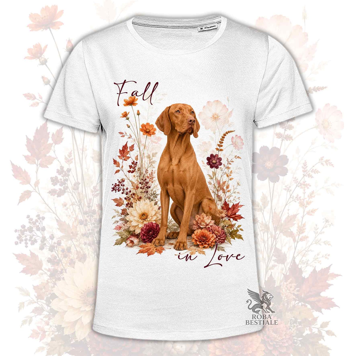 T-Shirt VIZSLA - Bracco Ungherese a pelo corto - Collezione Fall...in Love