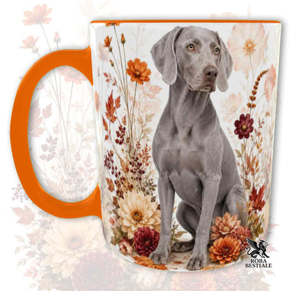 Tazza WEIMARANER Grigio Argento - Collezione Fall...in Love