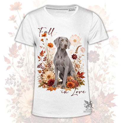 T-Shirt WEIMARANER Grigio Argento - Collezione Fall...in Love