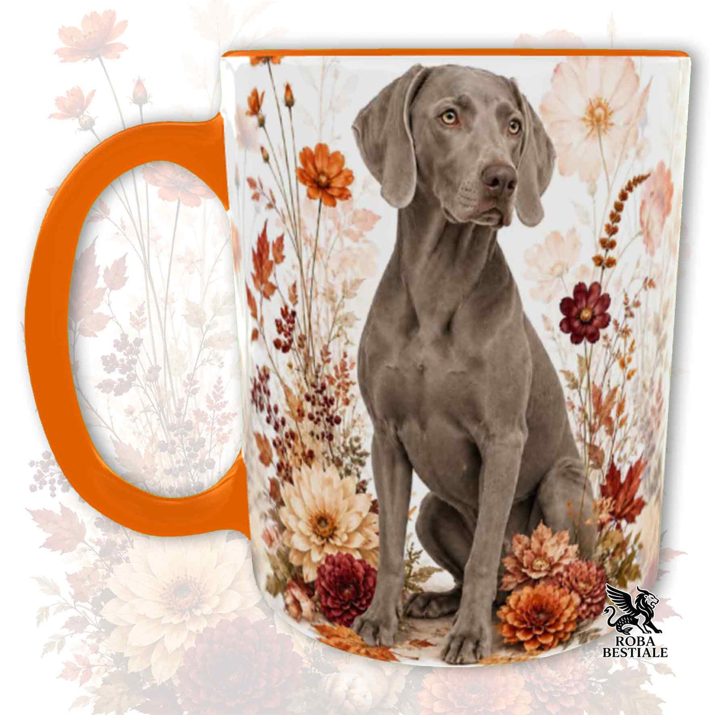 Tazza WEIMARANER Grigio Topo - Collezione Fall...in Love