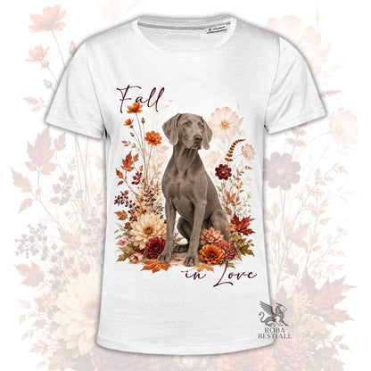 T-Shirt WEIMARANER Grigio Topo - Collezione Fall...in Love