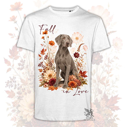T-Shirt WEIMARANER Grigio Topo - Collezione Fall...in Love