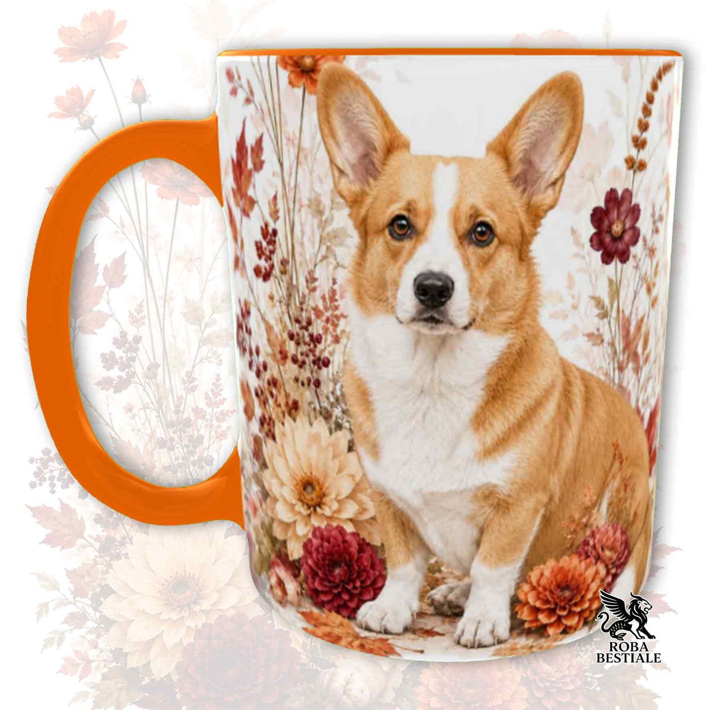 Tazza WELSH CORGI CARDIGAN Fulvo - Collezione Fall...in Love
