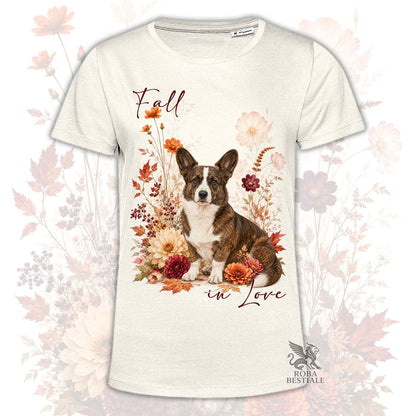 T-Shirt WELSH CORGI CARDIGAN Tigrato - Collezione Fall...in Love