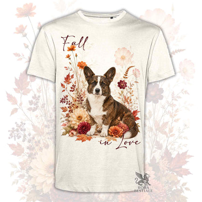 T-Shirt WELSH CORGI CARDIGAN Tigrato - Collezione Fall...in Love