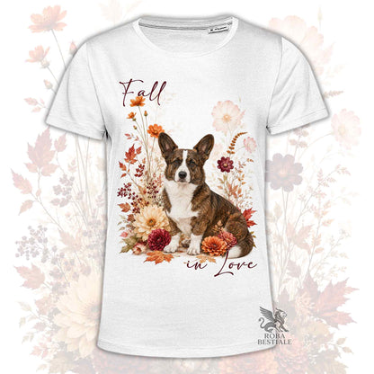 T-Shirt WELSH CORGI CARDIGAN Tigrato - Collezione Fall...in Love