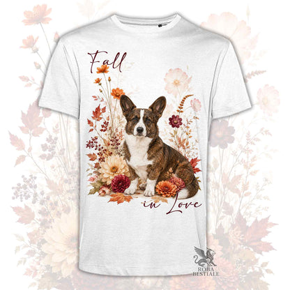 T-Shirt WELSH CORGI CARDIGAN Tigrato - Collezione Fall...in Love