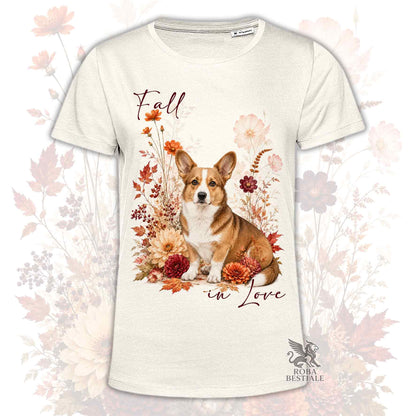 T-Shirt WELSH CORGI CARDIGAN Zibellino - Collezione Fall...in Love
