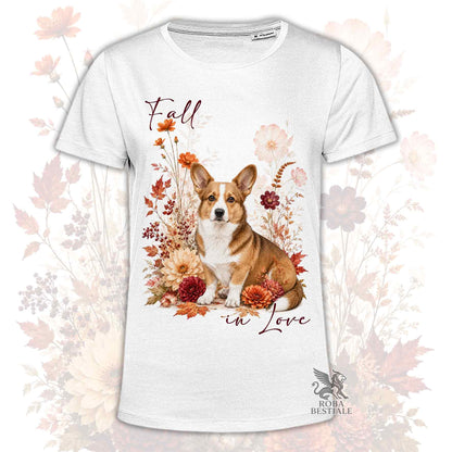 T-Shirt WELSH CORGI CARDIGAN Zibellino - Collezione Fall...in Love
