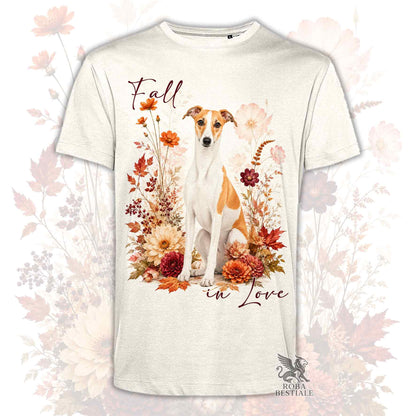 T-Shirt WHIPPET Bianco Fulvo - Collezione Fall...in Love