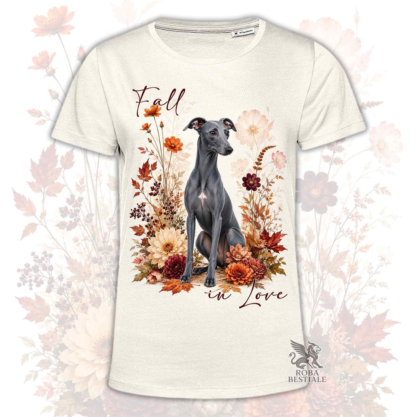 T-Shirt WHIPPET Blue - Collezione Fall...in Love