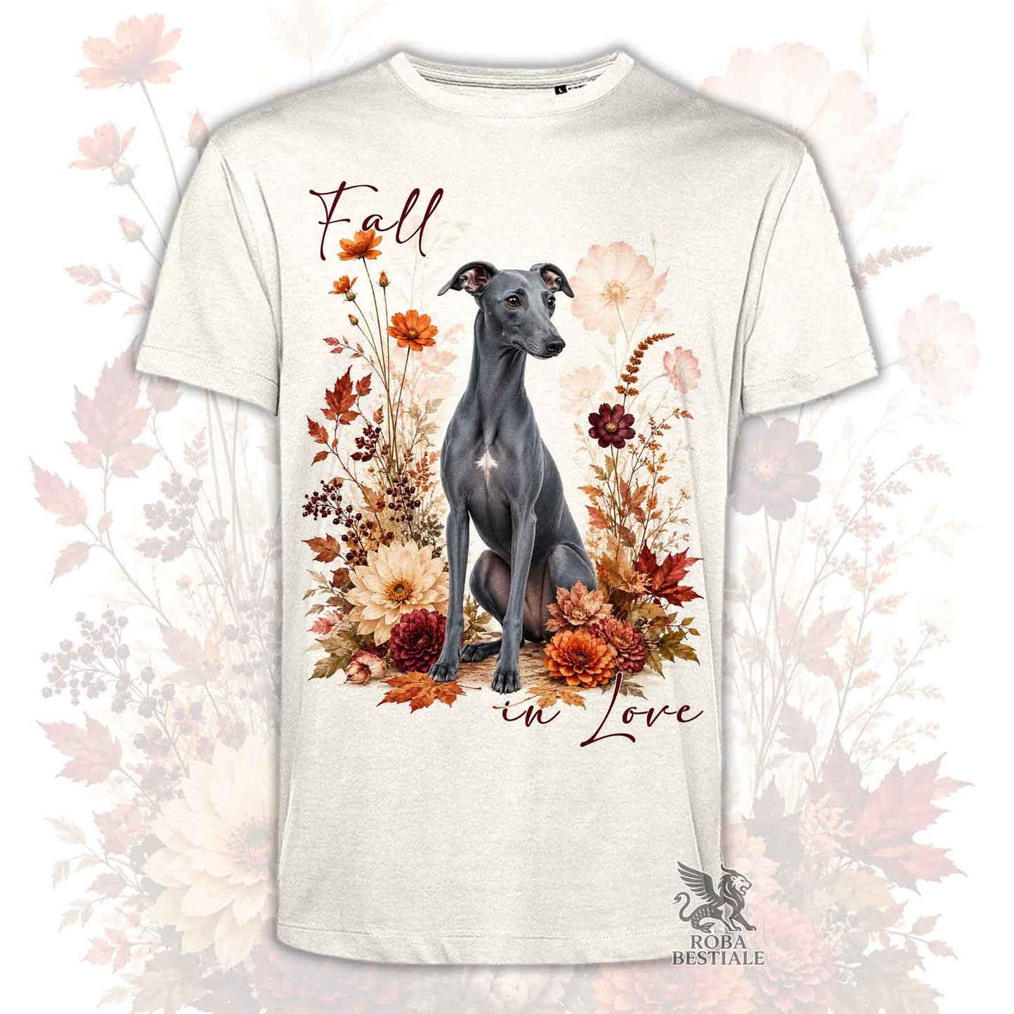 T-Shirt WHIPPET Blue - Collezione Fall...in Love