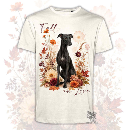 T-Shirt WHIPPET Nero - Collezione Fall...in Love