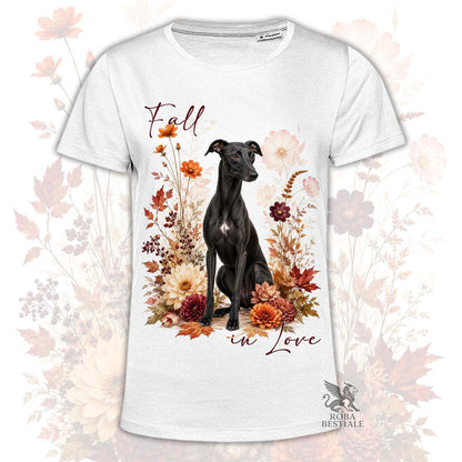 T-Shirt WHIPPET Nero - Collezione Fall...in Love