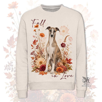 Felpa WHIPPET Tigrato - Girocollo - Collezione Fall...in Love