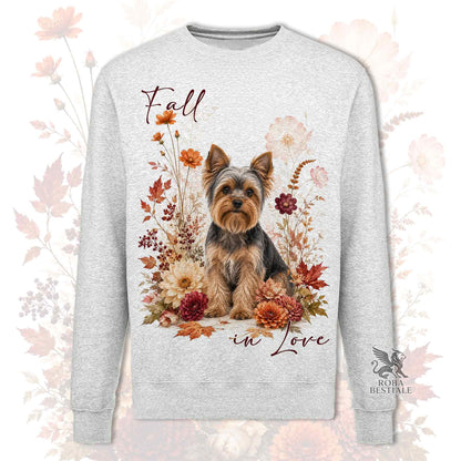Felpa YORKSHIRE TERRIER - Girocollo - Collezione Fall...in Love