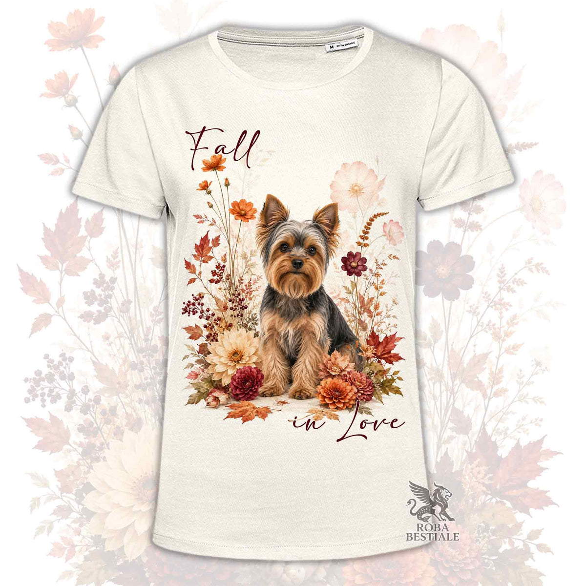 T-Shirt YORKSHIRE TERRIER - Collezione Fall...in Love