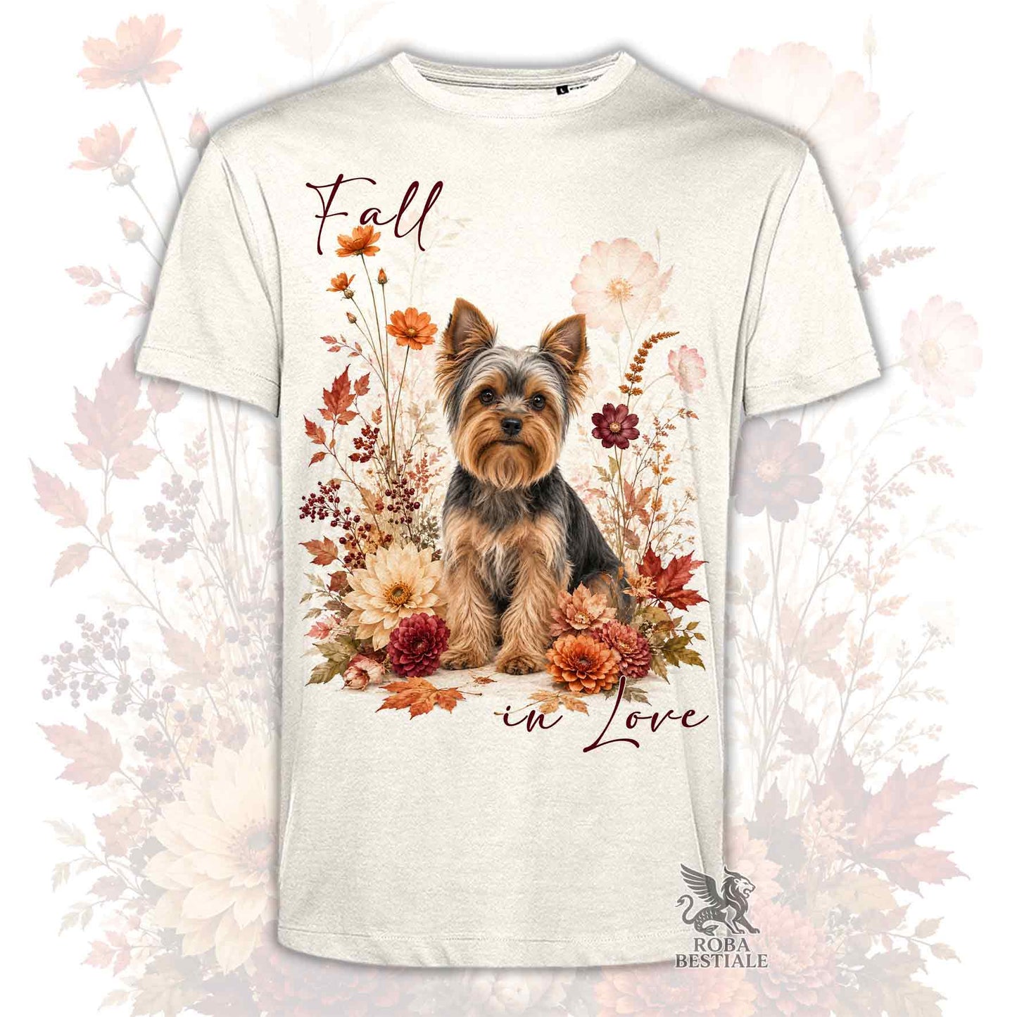 T-Shirt YORKSHIRE TERRIER - Collezione Fall...in Love